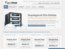 Tablet Screenshot of certhost.com.br